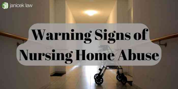 Signs of Nursing Home Abuse/Neglect Bexar County | Janicek Law